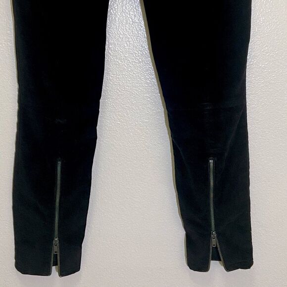 Gap - Always Skinny Zipper Detail Black Velvet Jeans - size 27 - Picture 12 of 14